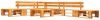 vidaXL 6-tlg. Garten-Lounge-Set aus Paletten Holz Honigbraun 277461 Bild 1