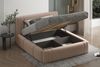 Polsterbett ROLF-OM 160x200 mit Bettkasten und Lattenrost. Farbe: VELUTTO 3 Bild 2