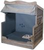 Strandkorb-King XL Hundestrandkorb aus Teakholz naturfarben Bild 3