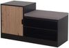 HTI-Living Dana Schwarz Schuhbank Bild 3