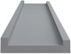 vidaXL Wandregale, 2 Stk., MDF grau, 40 x 9 x 3 cm Bild 5