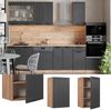 Hängeschrank Fame-Line Dunkelgrau 45 cm Vicco Bild 2