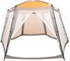 vidaXL Pool-Zelt Stoff 500x433x250 cm Grau 93045 Bild 3
