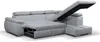 Ecksofa mit Schlaffunktion & Bettkasten FABIEN - Hellgrau - Ecke Rechts Bild 4