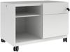 Bisley Note Caddy, Schubladen rechts, B 800 mm, Farbe: verkehrsweiß Bild 2