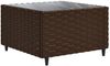 vidaXL 7-tlg. Garten-Lounge-Set mit Kissen Braun Poly Rattan 3308181 Bild 5