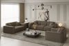 Sofa Designersofa CELES 2-Sitzer in Stoff Opera Velvet Taupe Bild 2