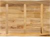 vidaXL Tischplatte mit Baumkante 90x60x3,8 cm Raues Mango Massivholz 370693 Bild 5