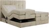 Elektrisches Bett, Boxspringbett mit Multipocket-Matratzen und Elektrisch verstellbare - VITTORIA - 140 x 200 cm - Beige Velvet - H3 Bild 4