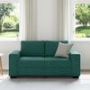 vidaXL 2-Sitzer-Sofa Dunkelgrün 160x77x82 cm Stoff 4105161 Bild 3