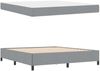 vidaXL Boxspringbett Hellgrau 180 x 200 cm Stoff 3398878 Bild 5