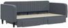 vidaXL Tagesbett Ausziehbar mit Schubladen Dunkelgrau 100x200 cm Samt 3197119 Bild 3
