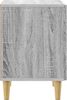 vidaXL Nachttisch Grau Sonoma 43 x 34,5 x 50 cm Holzwerkstoff 895037 Bild 4