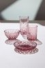 Lyngby Glas Schale Sorrento 4er Set, Schälchen, Servierschale, Glas, Pink, 12 cm, 29034 Bild 3