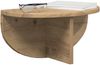 vidaXL Wandregal 2 pcs Artisan-Eiche 38 x 19 x 19 cm Holzwerkstoff 891427 Bild 3