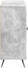 vidaXL Sideboard Betongrau 89 x 34,5 x 80 cm Holzwerkstoff 895568 Bild 5