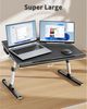 Laptop Tisch SAIJI 60x45cm groß Desktop Multifunktion Bett Höhen Winkel Bild 5