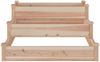 vidaXL Hochbeet 120x120x56 cm Massivholz Tanne 364304 Bild 4