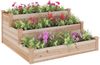 vidaXL Hochbeet 120x120x56 cm Massivholz Tanne 364304 Bild 3