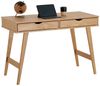 IDIMEX Schreibtisch MILO, Bürotisch mit 2 Schubladen aus Massivholz Konsolentisch natur Bild 3