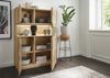 Highboard m.Glastüren 103x145cm 'Monza' Wildeiche geölt Bild 2