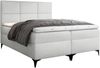 99rooms Ozzy Boxspringbett Kunstleder 160x200 cm Weiß Bild 3