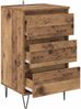 vidaXL Sideboard Altholz 40 x 35 x 70 cm Verbundholz und Eisen 881705 Bild 5