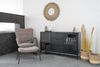 Sideboard >Dalby< in Schwarz, Metall - 140x85x40cm (BxHxT) Bild 2