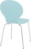 16er Set Besucherstuhl Diego, Blau Bild 5
