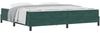 vidaXL Boxspringbett mit Matratze Dunkelgrün 200 x 210 cm Stoff 3398764 Bild 2