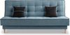 Schlafsofa (B/H/T: 199x91x91 cm) in Blau Bild 2