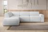 AX LIVING Couch Sofa L Form Didim L Perlweiß 292 stilvoll & bequem L Bild 2