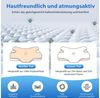 Simloveve Kopfkissen Nackenstützkissen,Schlafkissen,Nackenkissen,Seitenschläferkissen, Füllung: Kopfkissen aus Memory Foam, Kissen für Seiten Rücken & Bauchschläfer, Nackenstützkissen, Kopfkissen, Schlafkissen, Eisseidenstoff, atmungsaktiv und weich, A... Bild 3