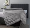 OTTO home Microfaserbettdecke Clarra, Bettdecke 135x200 cm, 155x220 cm, 200x200 cm, Füllung: Polyester, Bezug: Polyester, Bettdecken in grün & grau, Sommer, Winter, 4 Jahreszeiten, Decke Bild 2
