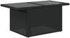 vidaXL 5-teiliges Gartensofa-Set mit Kissen, schwarzes Polyrattan 3267727 Bild 3
