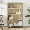 vidaXL Bücherregal Sonoma-Eiche 80,5x35x139 cm Holzwerkstoff 3300846 Bild 3