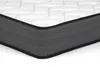 Vente-unique - AMBRACIE Matratze Stoff Weiß - B 120 cm x H 20 cm x L 200 cm Bild 3
