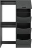 Waschmaschienenumbau Set (B/H/T: 116x195x68 cm) in anthrazit Nachbildung Bild 3