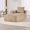 2-Sitzer Sofa B 158 x T 93 x H 61 cm aus Cord mit Seitenfächern und Becherhaltern Bild 4