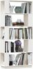 vidaXL Bücherregal/Raumteiler Weiß 80x25x163,5 cm Massivholz Kiefer 814065 Bild 5