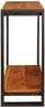 vidaXL Konsolentisch mit Regal Braun 90 x 33 x 75 cm Massivholz Akazie 4104737 Bild 4