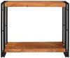 vidaXL Konsolentisch mit Regal Braun 90 x 33 x 75 cm Massivholz Akazie 4104737 Bild 3