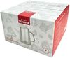 4 Tlg. Doppelwandige Kaffee- und Teegläser mit Henkel aus Glas 300ml Transparent Bild 3