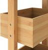 Casaria Badregal mit 4 Ablagen, Bambus natur, 16 x 28 x 88 cm Bild 4