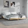 vidaXL Bettgestell ohne Matratze Sonoma-Eiche 140x200 cm Holzwerkstoff 832248 Bild 4