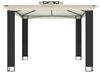 Gartenpavillon, Pavillon mit Doppeldach Creme 2,94x2,94 m Stahl Bild 4