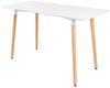 Furnify Esstisch ISLA Tisch 120 × 60 cm Skandinavischer Esszimmertisch (Esstisch), mit Holzbeinen Bild 3