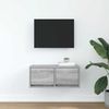 vidaXL TV-Schrank Grau Sonoma 60x31x25,5 cm Holzwerkstoff 861500 Bild 3
