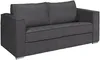 Vente-unique - LORETO Sofa Stoff Grau - B 223 cm95 cm x H 90 cm x L 215 cm Bild 2
