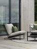 Gartencouchtisch Blixt, aus Aluminium, modern, rund, schwarz, 65 cm Bild 3